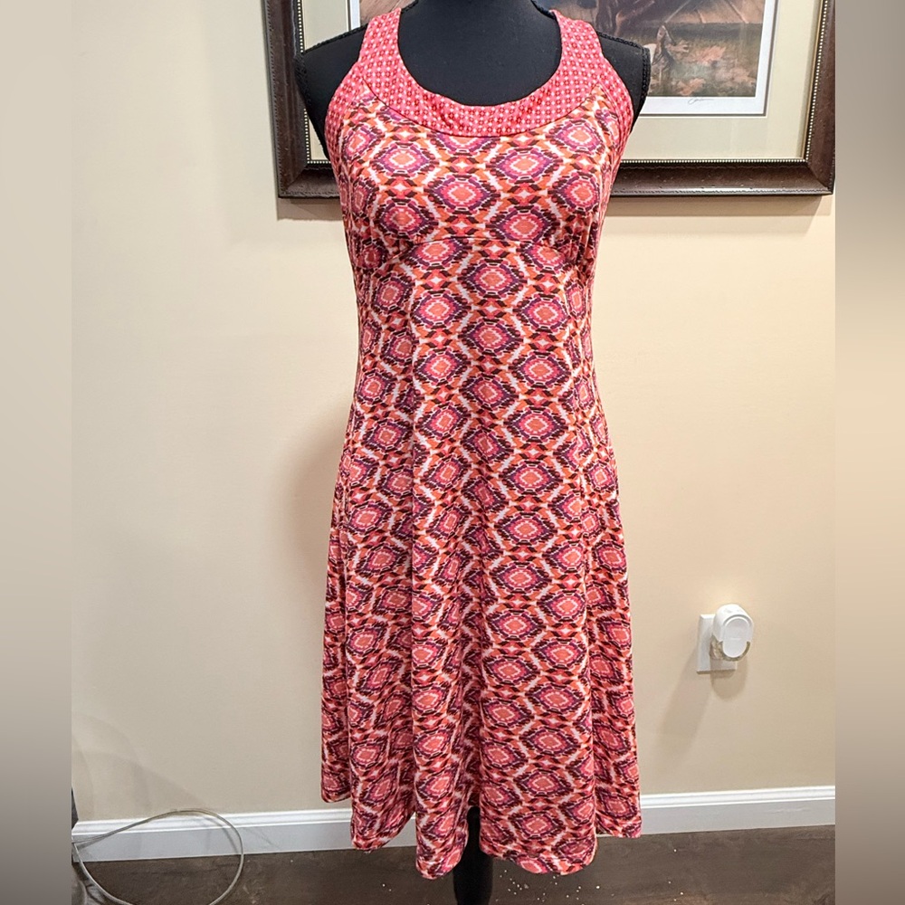 Prana Cali Active Scoop Neck Racer Back Dress